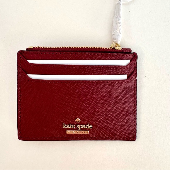 Kate Spade Cameron Street Lalena Card Wallet In Sienna - Picture 2 of 4